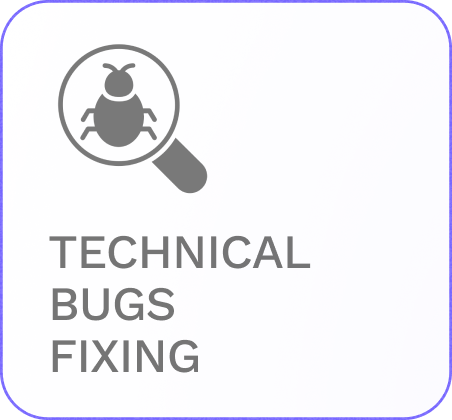Technical Bugs Fixing